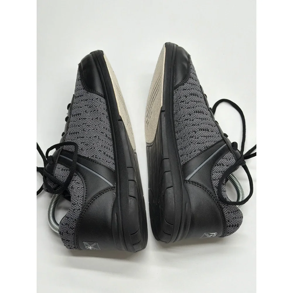 KR Strikeforce Flyer‎ Mesh Mens Bowling Shoes Black Grey FlexSlide Technology